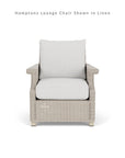 Lloyd Flanders Hamptons Outdoor Wicker Sectional Lounge Set Chair