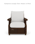 Lloyd Flanders Hamptons Outdoor Wicker Sectional Lounge Set Chair
