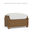 Lloyd Flanders Hamptons Outdoor Wicker Sectional Lounge Set Chair