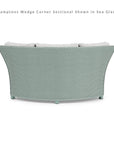 Lloyd Flanders Hamptons Outdoor Wicker Sectional Lounge Set Chair