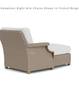 Lloyd Flanders Hamptons Outdoor Wicker Sectional Coffee Table Set