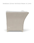 Lloyd Flanders Hamptons Outdoor Wicker Sectional Coffee Table Set