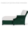 Hamptons Outdoor Wicker Small Chaise Sectional With Ottoman Lloyd Flanders - Uptown Sebastian