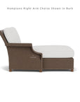 Hamptons Right Arm Chaise Unit All-Weather Outdoor Furniture - Uptown Sebastian