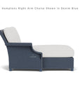 Hamptons Right Arm Chaise Unit All-Weather Outdoor Furniture - Uptown Sebastian