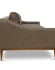 Haut Luxurious Made to Order Leather Bench Seat Couch - Uptown Sebastian