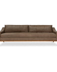 Haut Luxurious Made to Order Leather Bench Seat Couch - Uptown Sebastian
