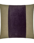 Jefferson Amethyst Band Purple Large Throw Pillow With Insert - Uptown Sebastian