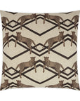 D.V. Kap Jinx Novelty Brown Large Throw Pillow With Insert