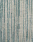 Julep Mist Stripes Turquoise Teal Large Throw Pillow With Insert - Uptown Sebastian