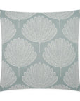 D.V. Kap Kita Aqua Global Floral Mist Large Throw Pillow With Insert