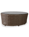 Largo 48" Oval Cocktail Table All Weather Wicker Furniture Lloyd Flanders - Uptown Sebastian