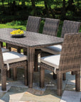 Lloyd Flanders Largo 88" Rectangular Dining Table All Weather Wicker