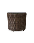 Largo Round End Table All Weather Wicker Furniture Lloyd Flanders - Uptown Sebastian