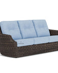 Largo Sofa All Weather Wicker Furniture Made in USA Lloyd Flanders - Uptown Sebastian