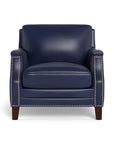 Leather Club Chair American Crafted Elegance Collection - Uptown Sebastian