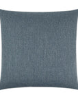 Lolly Baltic Solid Blue Large Throw Pillow With Insert - Uptown Sebastian
