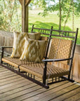 Low Country Cushionless Porch Swing Premium Wicker Furniture - Uptown Sebastian