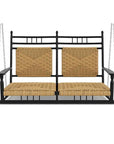 Low Country Cushionless Porch Swing Premium Wicker Furniture - Uptown Sebastian