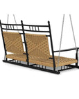 Low Country Cushionless Porch Swing Premium Wicker Furniture - Uptown Sebastian