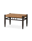Low Country Cushionless Small Ottoman Premium Wicker Furniture - Uptown Sebastian