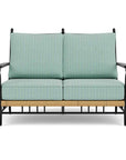 Lloyd Flanders Low Country Loveseat Premium Wicker Furniture