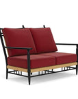 Lloyd Flanders Low Country Loveseat Premium Wicker Furniture