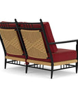 Lloyd Flanders Low Country Loveseat Premium Wicker Furniture