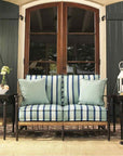 Lloyd Flanders Low Country Sofa Premium Wicker Furniture