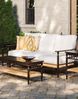 Lloyd Flanders Low Country Sofa Premium Wicker Furniture