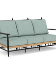 Lloyd Flanders Low Country Sofa Premium Wicker Furniture