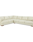Luxurious Malibu Top Grain Leather L-Shaped Sectional Couch - Uptown Sebastian