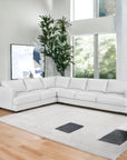 Luxurious Malibu Top Grain Leather L-Shaped Sectional Couch - Uptown Sebastian