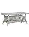 Mackinac Rectangular Wicker Patio Coffee Table Lloyd Flanders - Uptown Sebastian