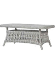Mackinac Rectangular Wicker Patio Coffee Table Lloyd Flanders - Uptown Sebastian