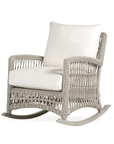 Lloyd Flanders Mackinac Wicker Rocking Porch Lounge Set Cushions