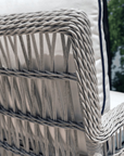 Lloyd Flanders Mackinac Wicker Rocking Porch Lounge Set Cushions