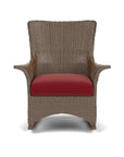 Mandalay Porch Rocker Premium Wicker Furniture Lloyd Flanders - Uptown Sebastian