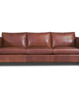 Mendenhall Premium Made to Order Leather Sofa With Wood Frame - Uptown Sebastian