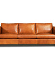 Mendenhall Premium Made to Order Leather Sofa With Wood Frame - Uptown Sebastian