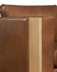 Mendenhall Premium Made to Order Leather Sofa With Wood Frame - Uptown Sebastian