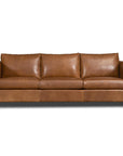 Mendenhall Premium Made to Order Leather Sofa With Wood Frame - Uptown Sebastian