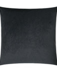 Merino Denim Solid Slate Blue Large Throw Pillow With Insert - Uptown Sebastian