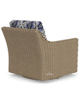 Milan Outdoor Replacement Cushions For Swivel Glider Lounge Chair - Uptown Sebastian