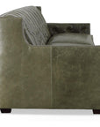 Modern Leather Sofa - 90 Inch Henry Top Grain Leather Couch - Uptown Sebastian
