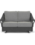 Lloyd Flanders Nantucket Loveseat Glider Premium Wicker Furniture