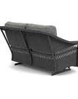 Lloyd Flanders Nantucket Loveseat Glider Premium Wicker Furniture