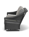 Lloyd Flanders Nantucket Loveseat Glider Premium Wicker Furniture