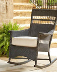 Nantucket Porch Rocker Premium Wicker Furniture - Uptown Sebastian