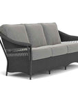 Lloyd Flanders Nantucket Sofa Premium Wicker Furniture Lloyd Flanders